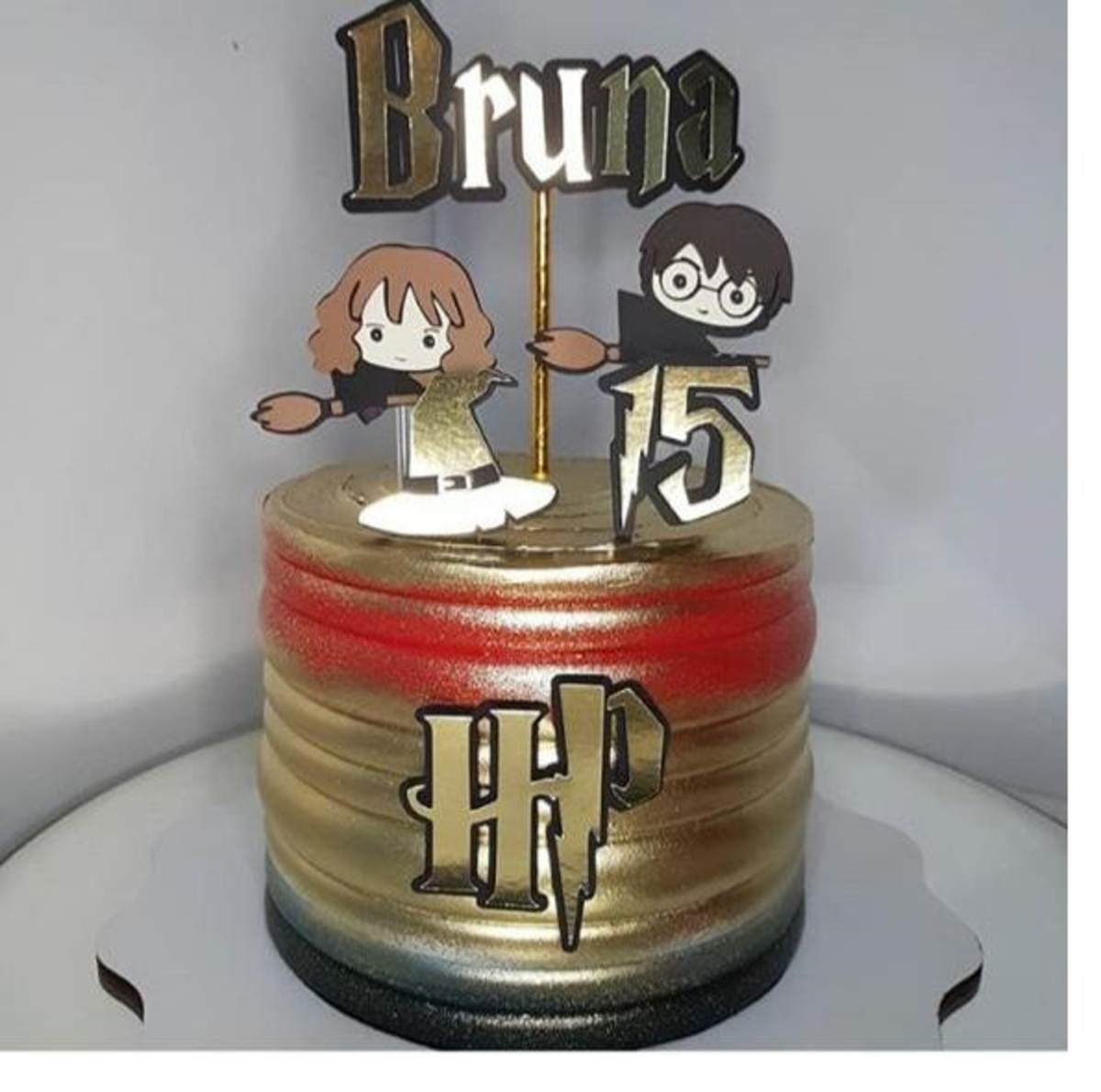 Arquivo de corte topo de bolo - Harry Potter