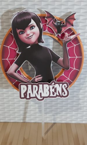 Topo de Bolo Hotel Transilvânia