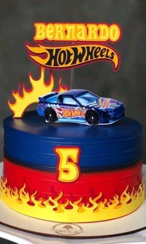 Topo de Bolo Hotwheels (#11035) - Studio