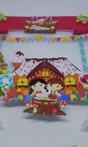 Topo de Bolo João e Maria