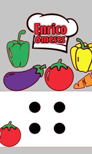 Topo de Bolo Legumes