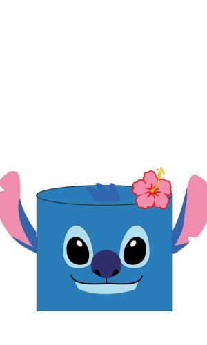 Topo de Bolo Lilo e Sticht