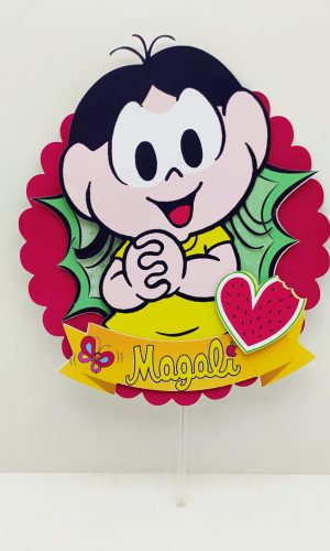 Topo de Bolo Magali