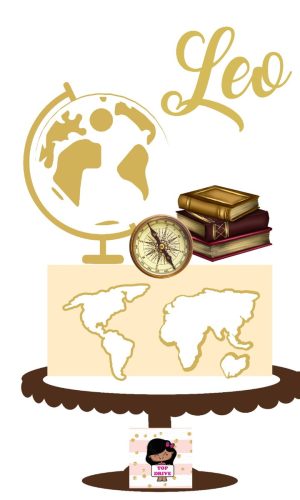 Topo de Bolo Mapa