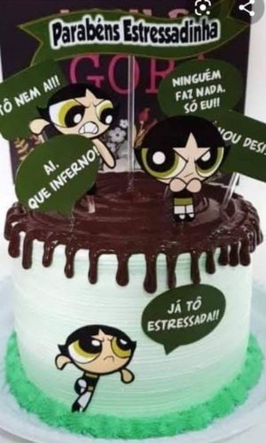Topo de Bolo meninas DOcinho