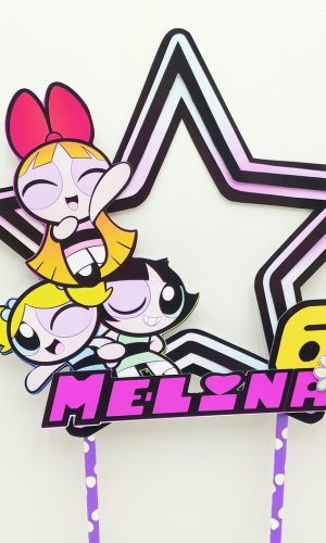 Topo De Bolo Meninas Super Poderosas