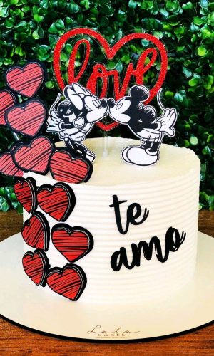 Topo de Bolo Mickey e MinnieVintage