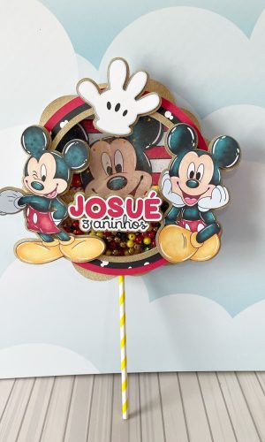 Topo de Bolo Mickey