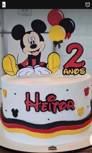 Topo de Bolo Mickey