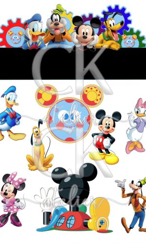 Topo de Bolo Mickey