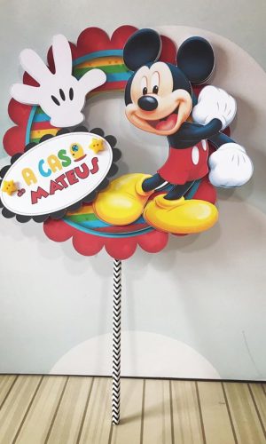 Topo de Bolo Mickey