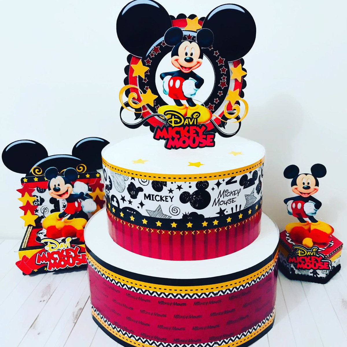 Topo de Bolo Mickey