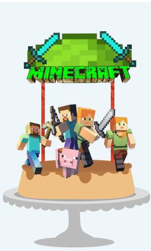Topo De Bolo Minecraft