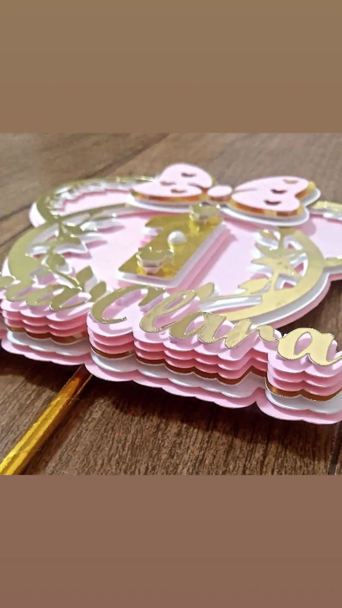 Topo de Bolo Minnie - Imagem 2