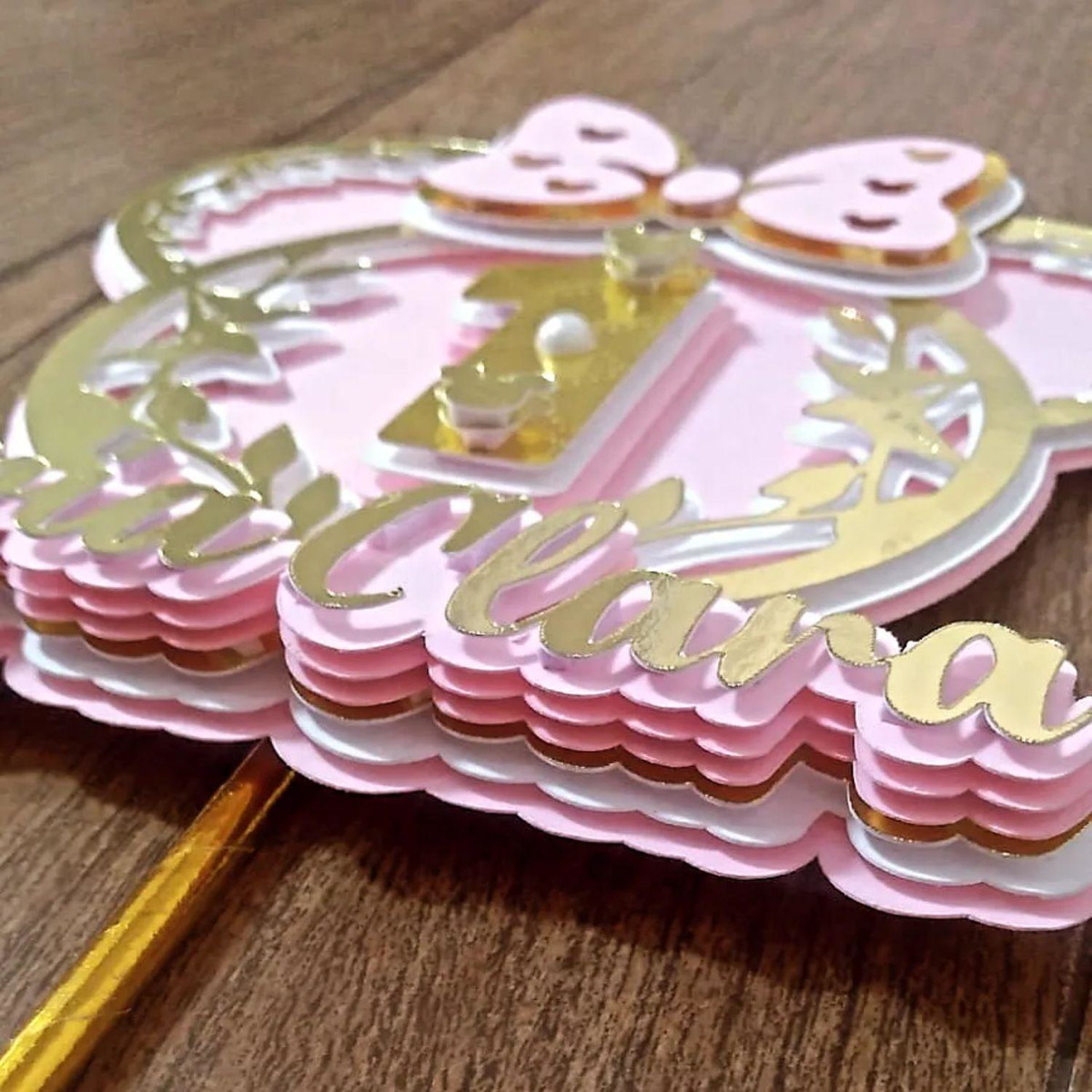 Topo de Bolo Minnie - Imagem 3