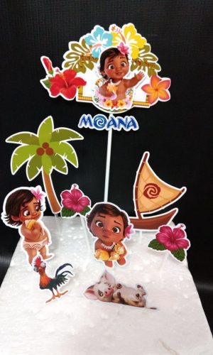 Topo de Bolo Moana