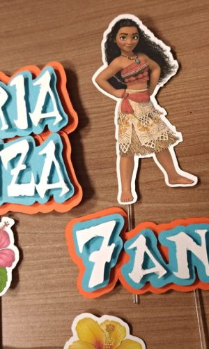Topo de Bolo Moana