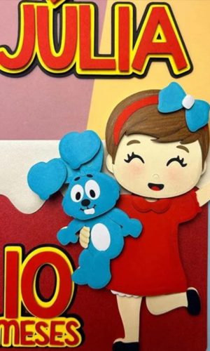Topo de Bolo Monica