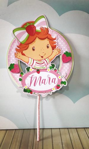 Topo de Bolo Moranguinho