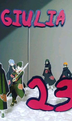 Topo de Bolo Naruto