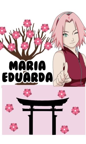 Topo de Bolo Naruto Sakura