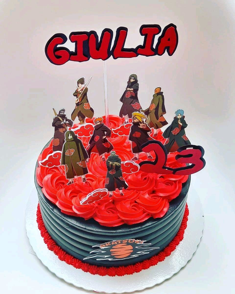 Topo de Bolo Naruto - Imagem 2