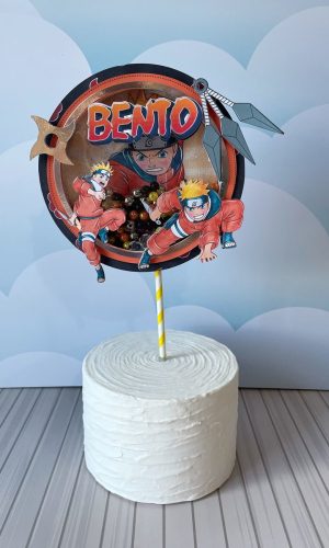 Topo de Bolo Naruto