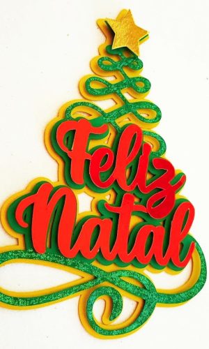 Topo de Bolo Natal