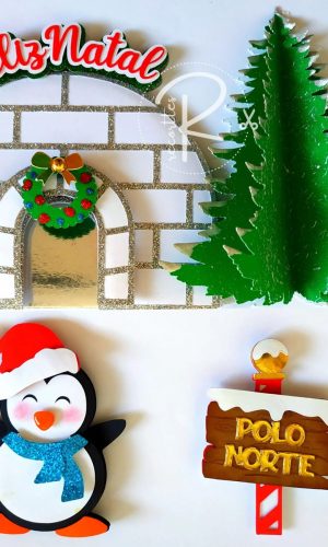 Topo de Bolo Natal