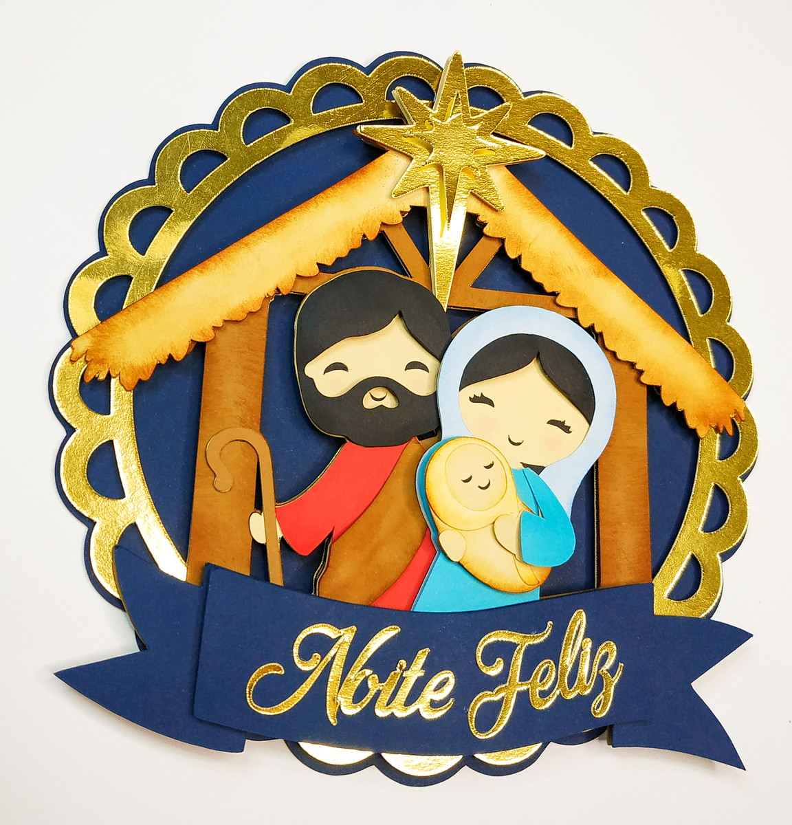 Topo de Bolo Natal