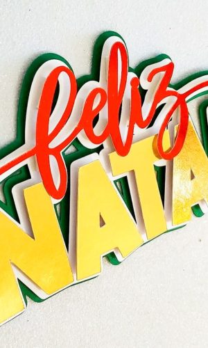 Topo de Bolo Natal