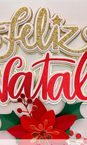 Topo de Bolo Natal