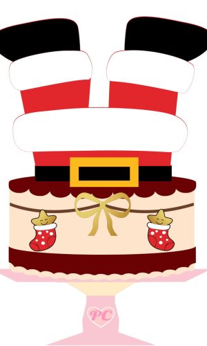 Topo de Bolo Natal