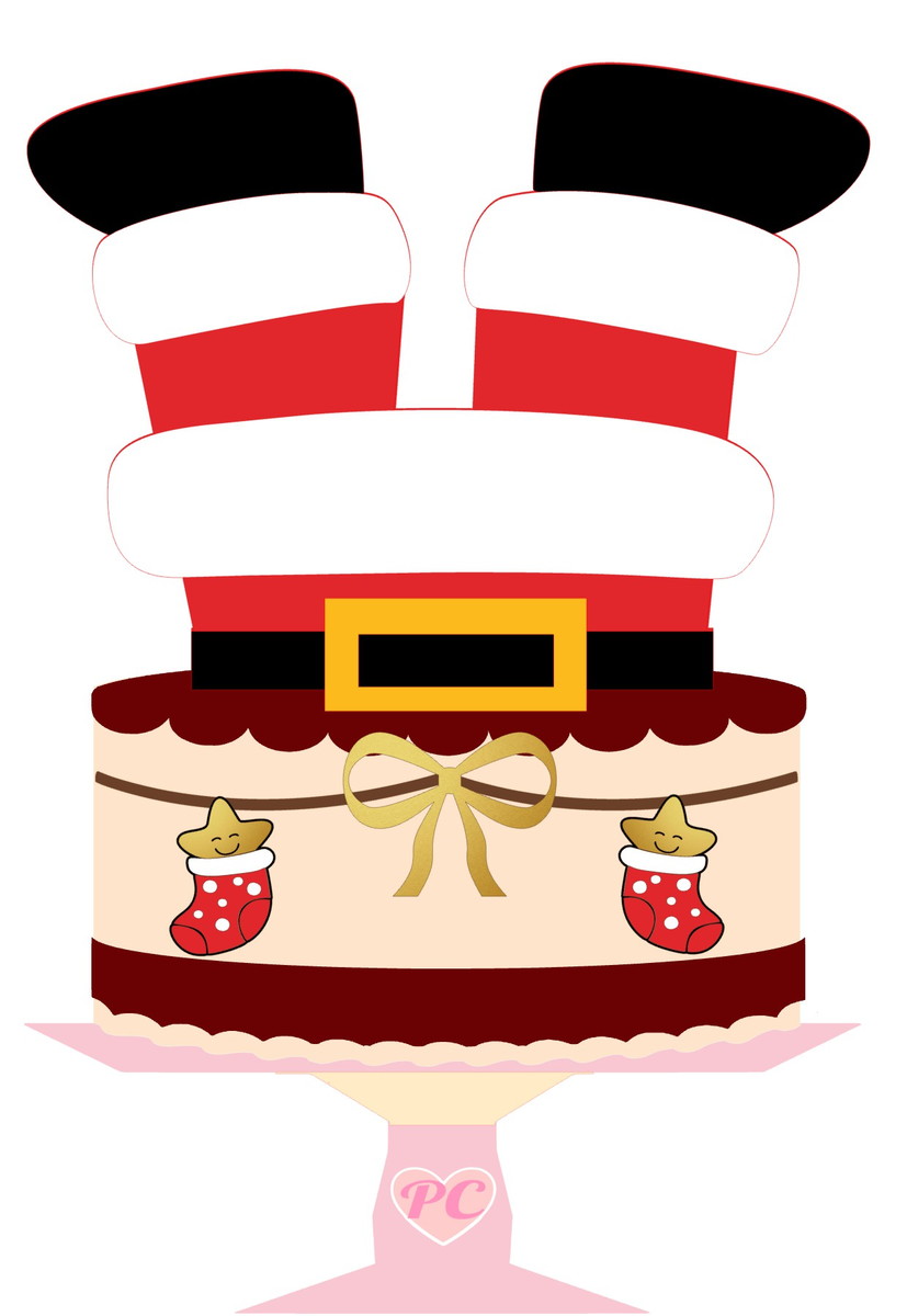Topo de Bolo Natal