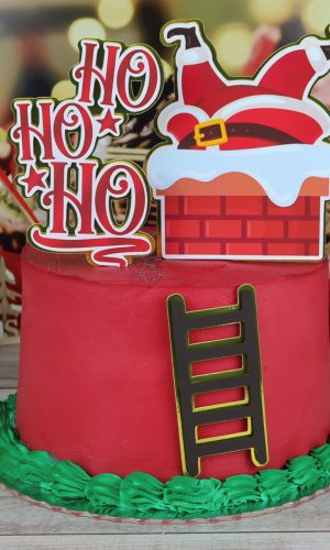 Topo de Bolo Natal