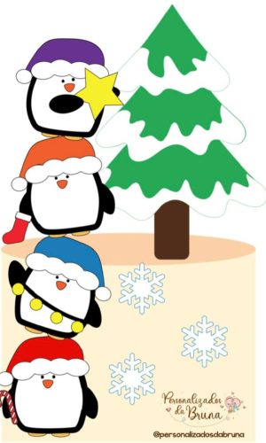 Topo de Bolo Natal