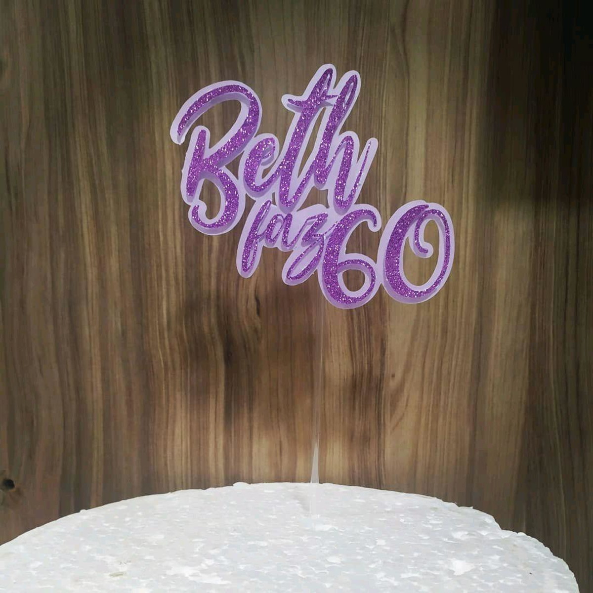 Topo de Bolo Nomes - Imagem 2