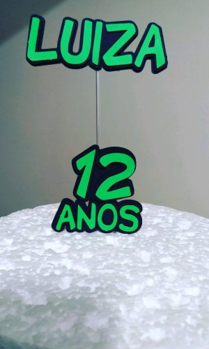 Topo de Bolo Nomes