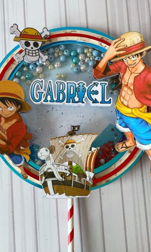 Topo de Bolo One Piece