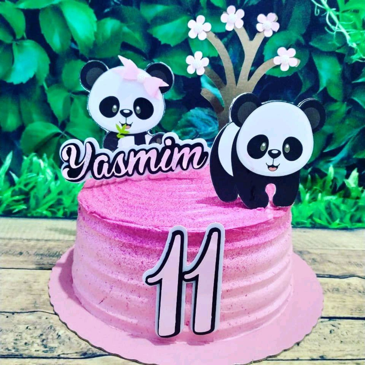 Topo de Bolo Panda - Imagem 2
