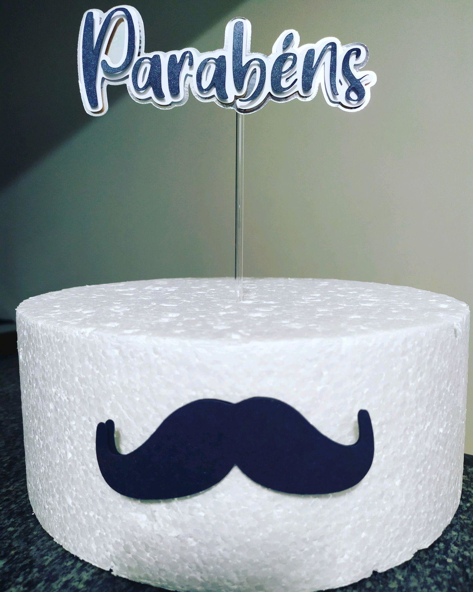 Topo de Bolo parabéns