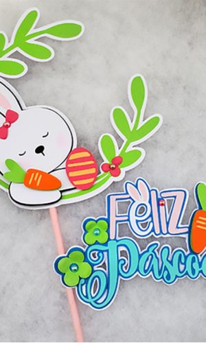 Topo de Bolo Páscoa