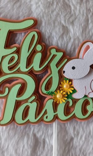 Topo de Bolo Páscoa