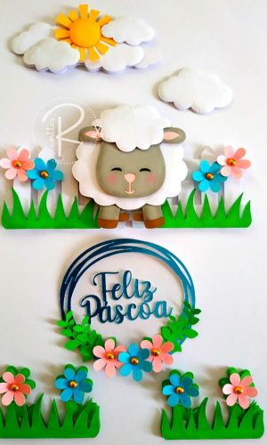 Topo de Bolo Páscoa