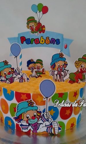 Topo de Bolo Patati Patatá