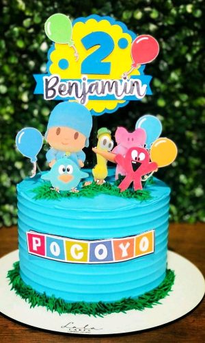 Topo de Bolo pocoyo