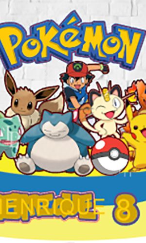 Topo de Bolo Pokemon
