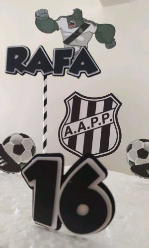 Topo de Bolo Ponte Preta