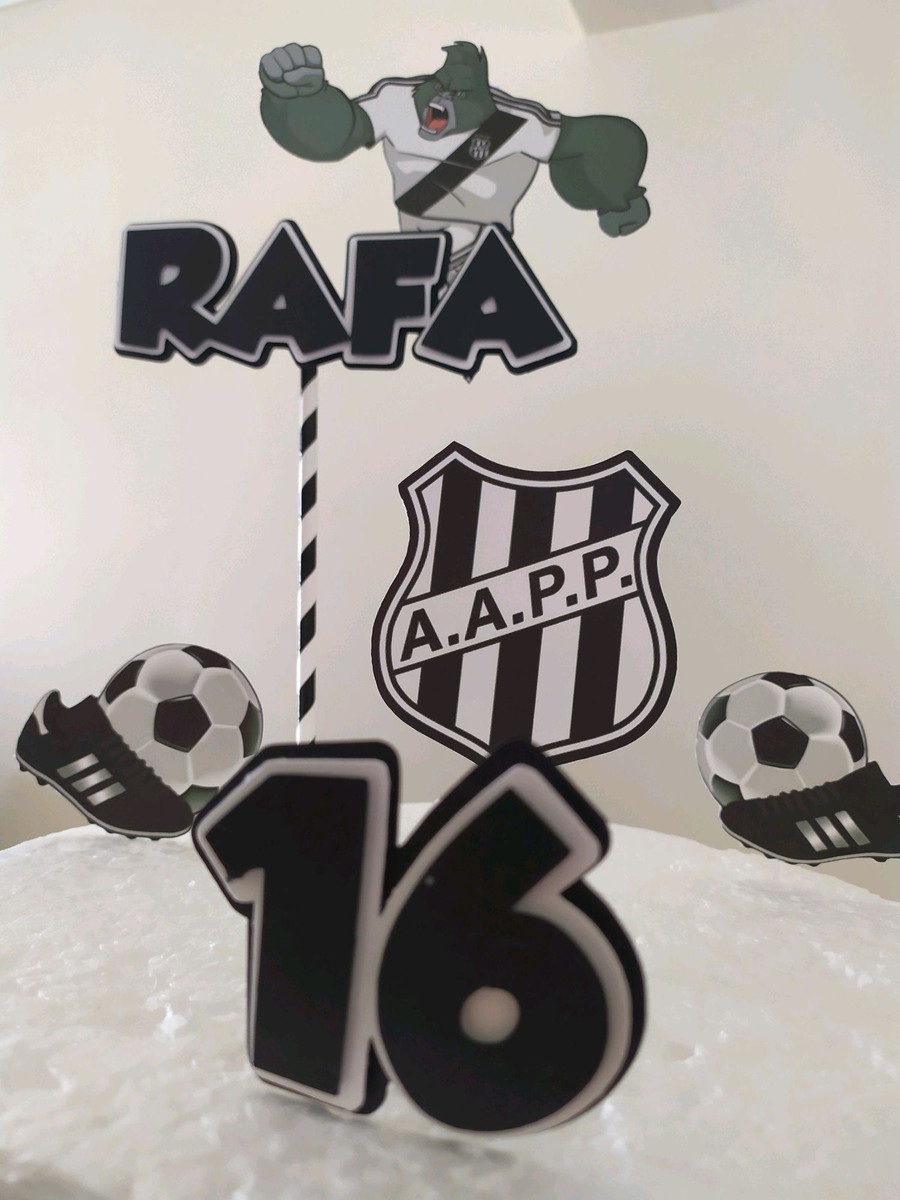 Topo de Bolo Ponte Preta