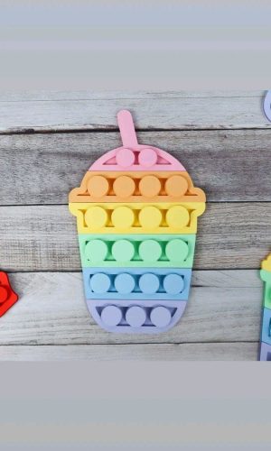 Topo de Bolo Pop it